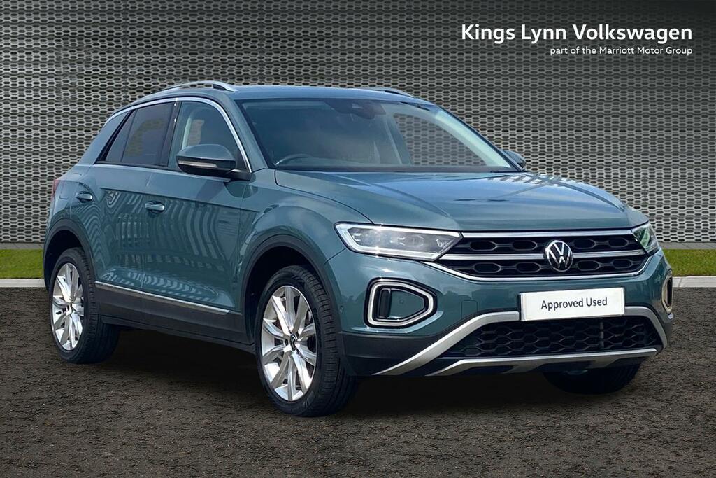 Volkswagen T-Roc 1.5 Tsi Style Suv Dsg Euro 6 Ss 150 AO72PCU Blue
