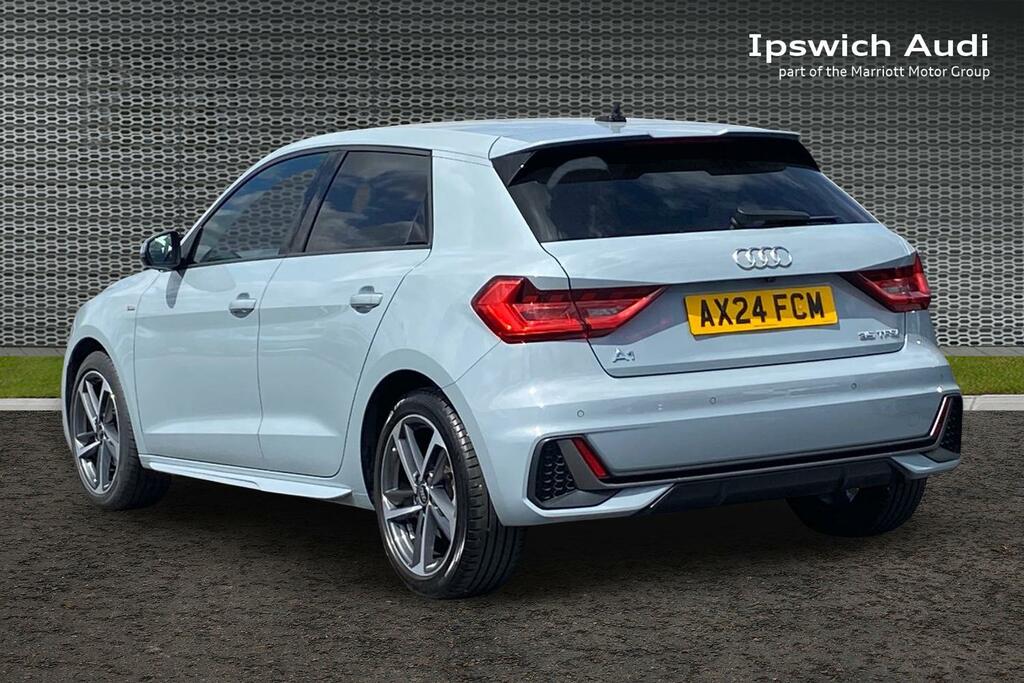 Audi A1 1.5 Tfsi 35 S Line Sportback S Tronic E AX24FCM Grey #3