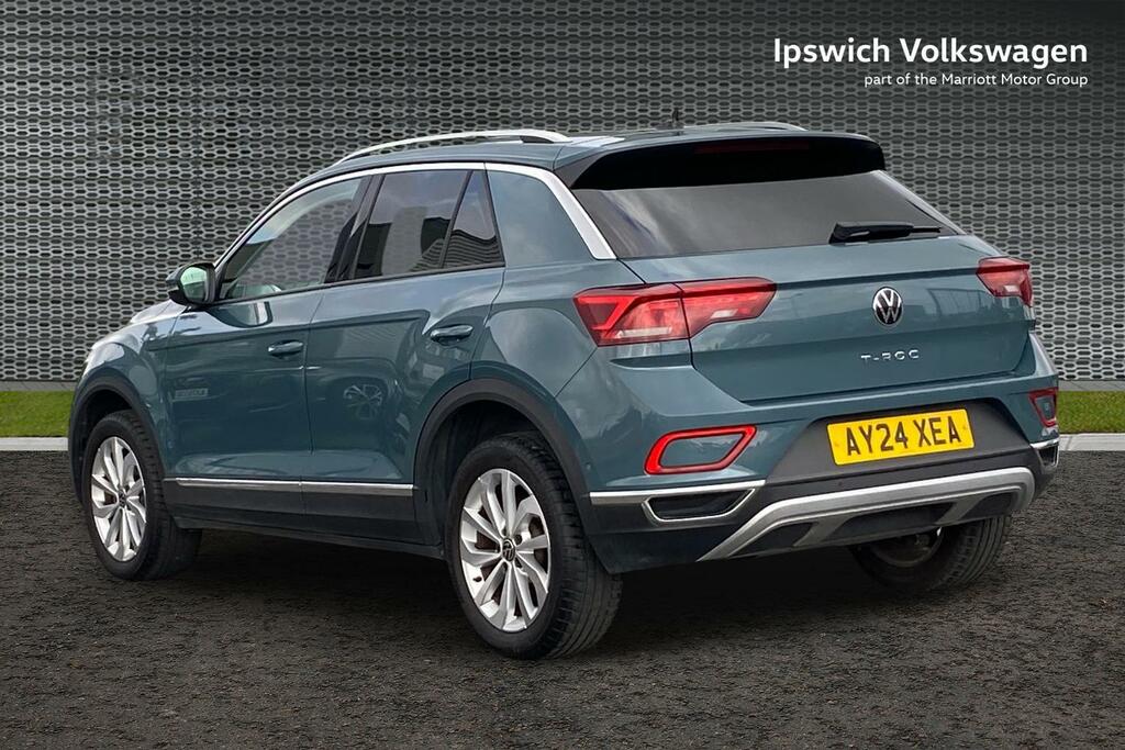 Volkswagen T-Roc 1.5 Tsi Style Suv Dsg Euro 6 Ss 150 AY24XEA Blue #3