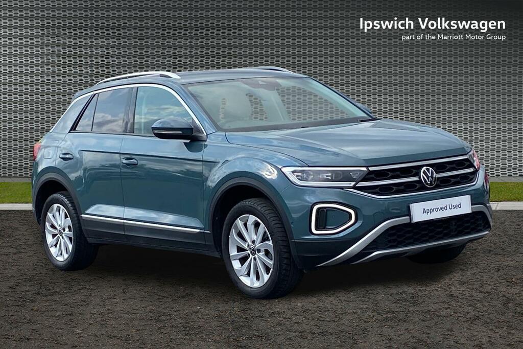 Volkswagen T-Roc 1.5 Tsi Style Suv Dsg Euro 6 Ss 150 AY24XEA Blue