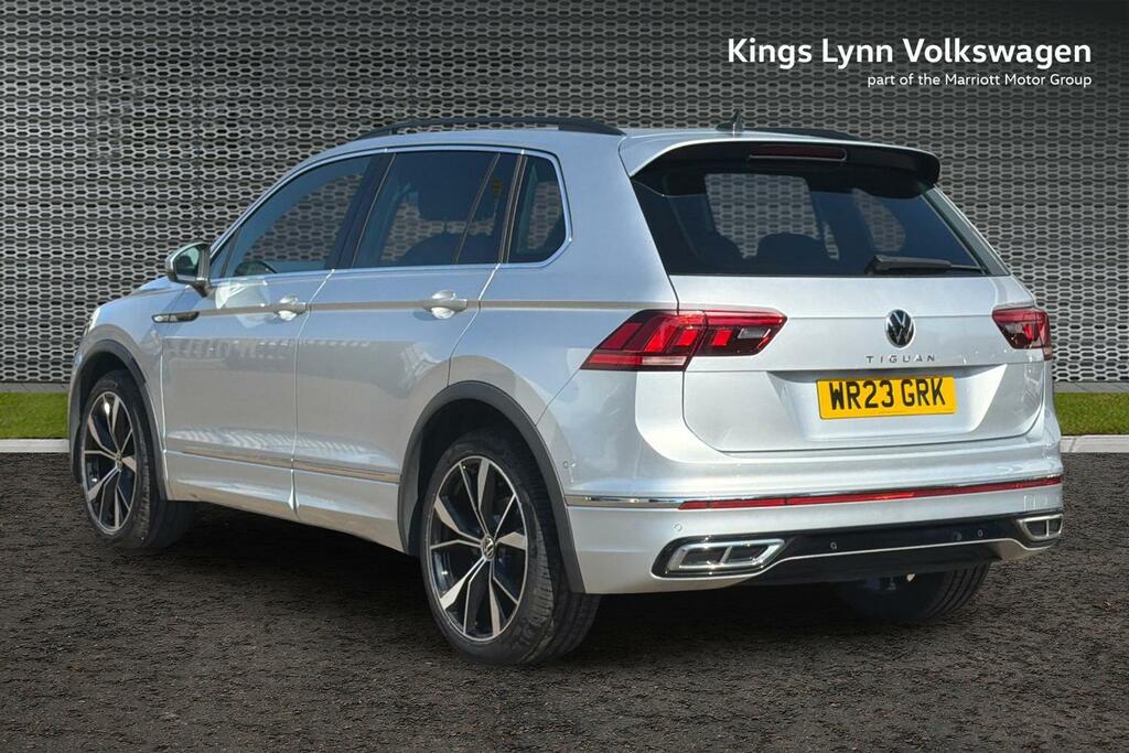 Volkswagen Tiguan 1.5 Tsi R-line Suv Dsg Euro 6 Ss 15 WR23GRK Silver #3