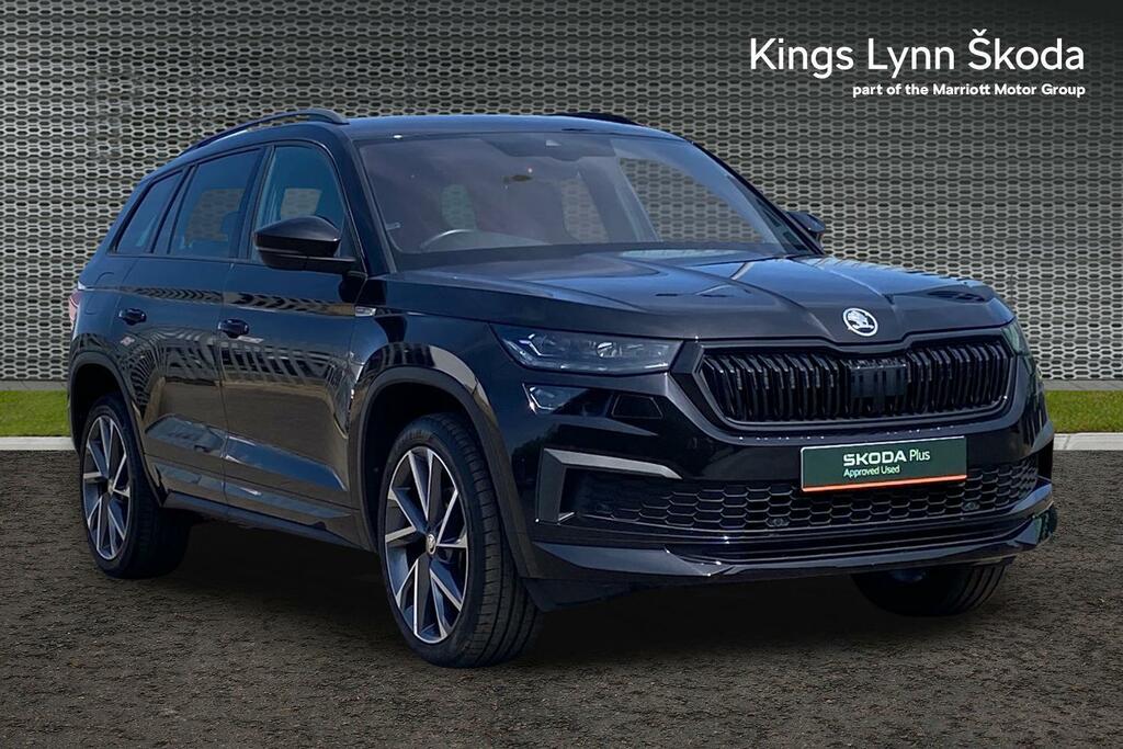 Skoda Kodiaq 1.5 Tsi Act Sportline Suv Dsg Euro 6 S FN22ONT Black