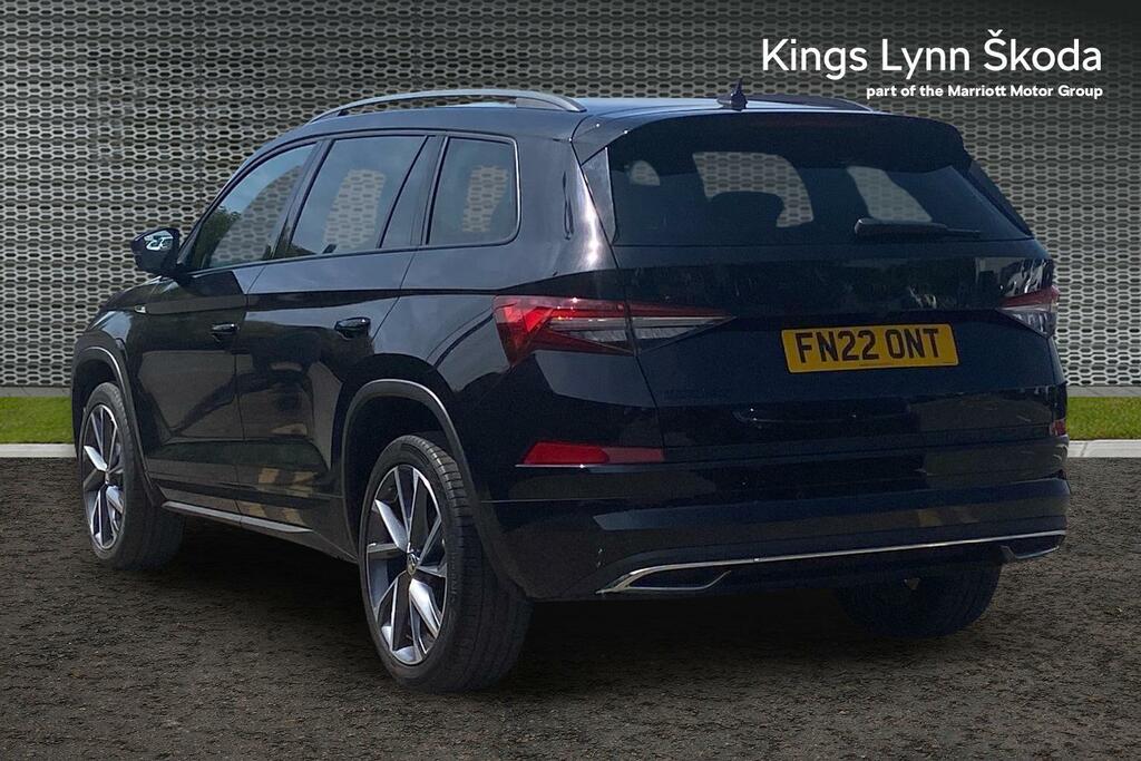 Skoda Kodiaq 1.5 Tsi Act Sportline Suv Dsg Euro 6 S FN22ONT Black #3