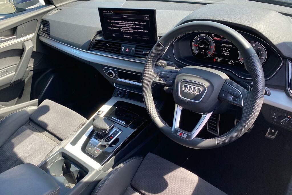 Audi Q5 2.0 Tdi 40 S Line Suv S Tronic Quattro AD72URU Blue #6