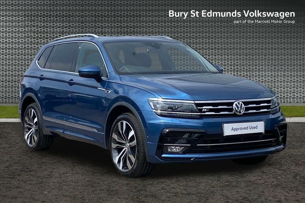 Volkswagen Tiguan Allspace 2.0 Tdi R-line Tech Suv Dsg 4Motion Eur Blue