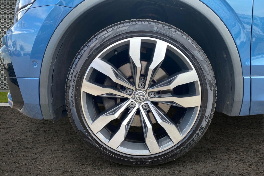 Volkswagen Tiguan Allspace 2.0 Tdi R-line Tech Suv Dsg 4Motion Eur KY70RFL Blue #5