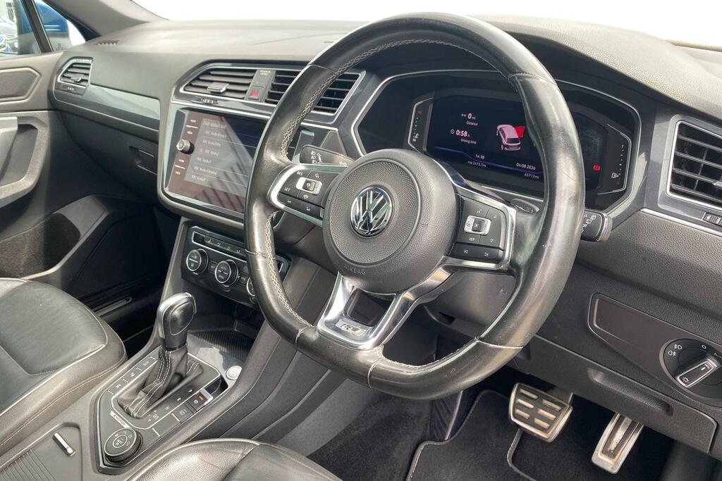 Volkswagen Tiguan Allspace 2.0 Tdi R-line Tech Suv Dsg 4Motion Eur KY70RFL Blue #6