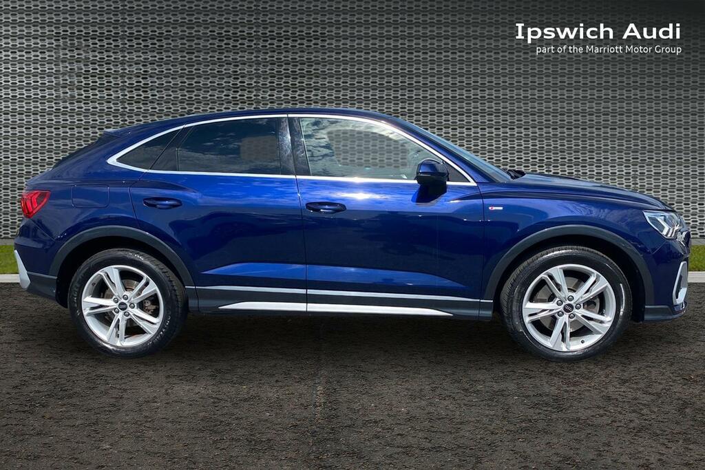 Audi Q3 1.4 Tfsie 45 S Line Sportback Plug-in H KY22NFN Blue #4