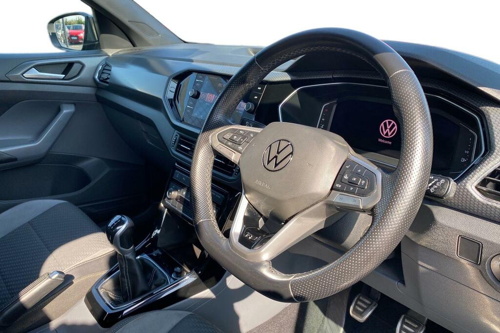 Volkswagen T-Cross 1.0 Tsi R-line Suv Euro 6 Ss EP21GZX Grey #6