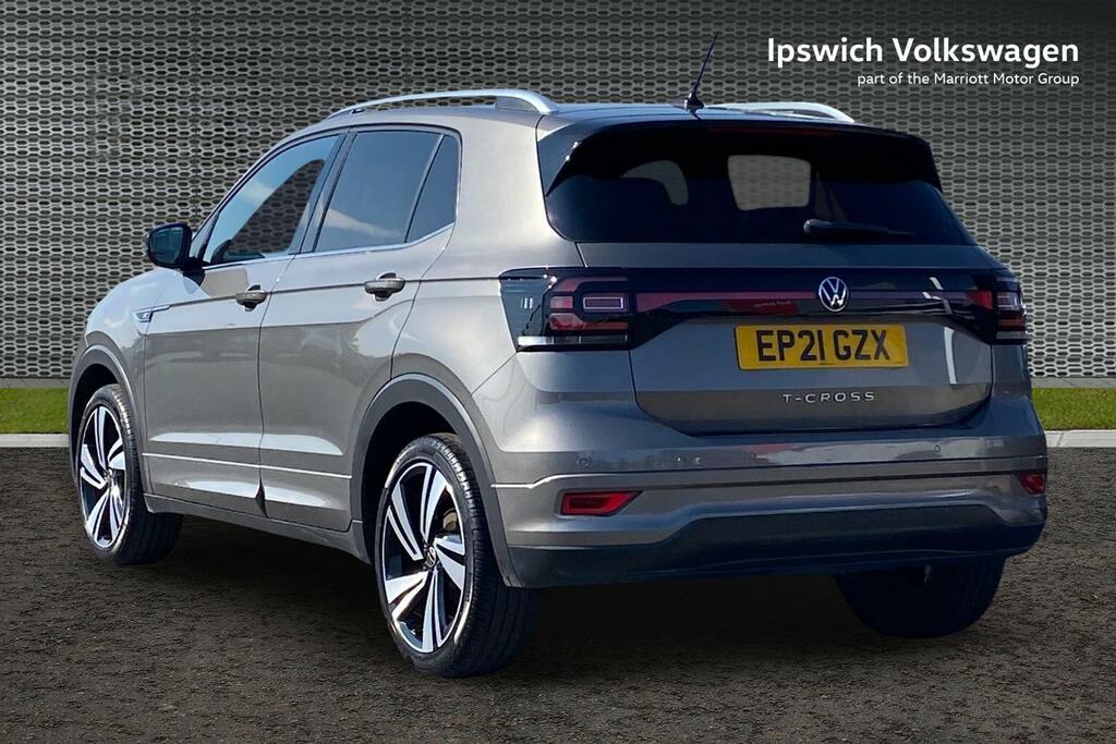 Volkswagen T-Cross 1.0 Tsi R-line Suv Euro 6 Ss EP21GZX Grey #3