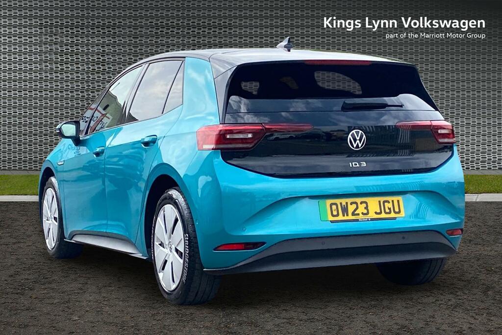Volkswagen ID.3 Pro Performance 58Kwh Max Hatchback A Black #3