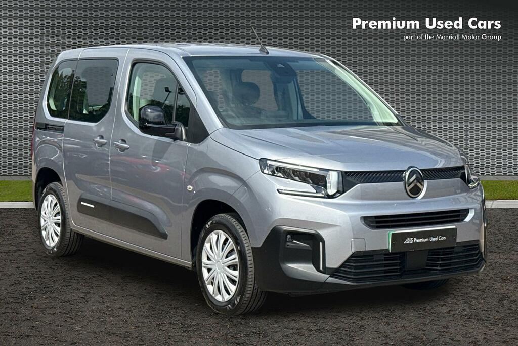 Citroen e-Berlingo 52Kwh Plus M Mpv 11Kw Charger YO24LZJ Grey