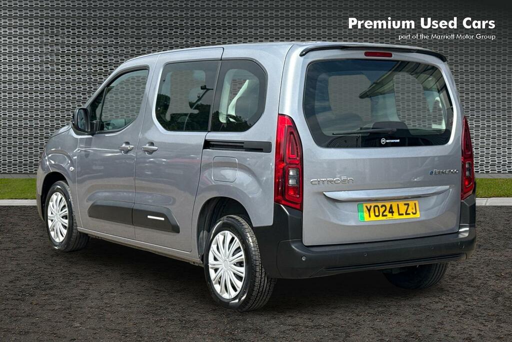Citroen e-Berlingo 52Kwh Plus M Mpv 11Kw Charger YO24LZJ Grey #3