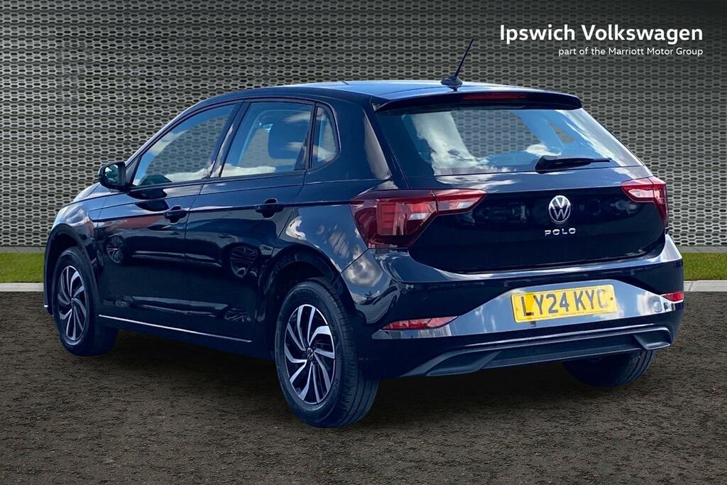 Volkswagen Polo 1.0 Tsi Life Hatchback Euro 6 S LY24KYC Black #3