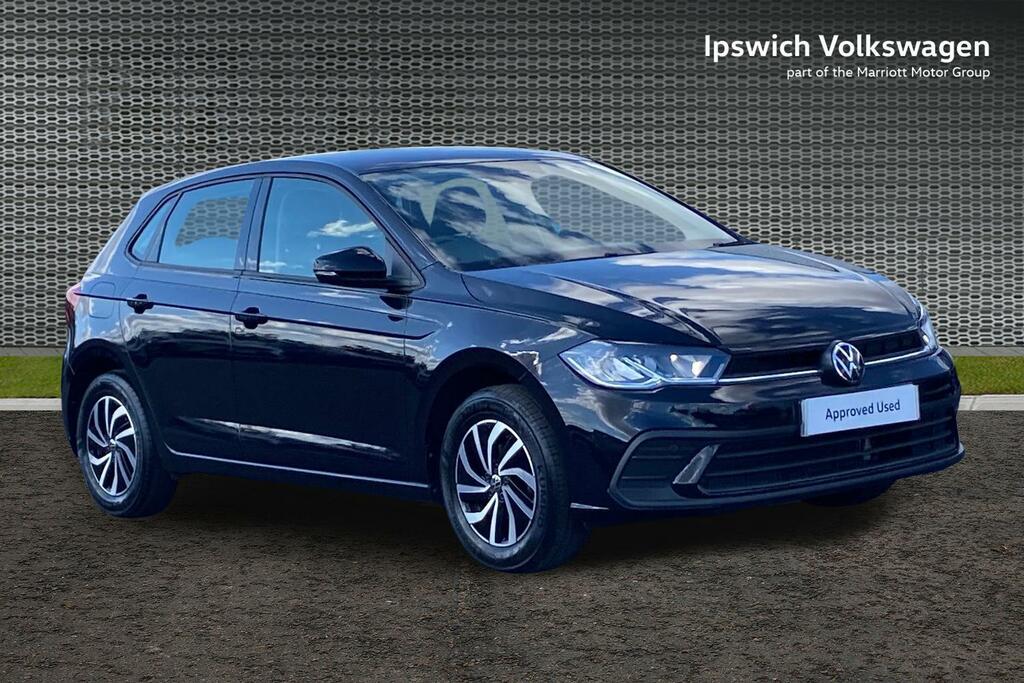 Volkswagen Polo 1.0 Tsi Life Hatchback Euro 6 S LY24KYC Black