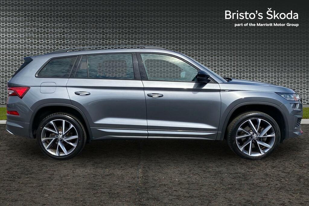 Skoda Kodiaq 2.0 Tdi Sportline Suv Dsg 4Wd Euro 6 S BG22OXW Grey #4