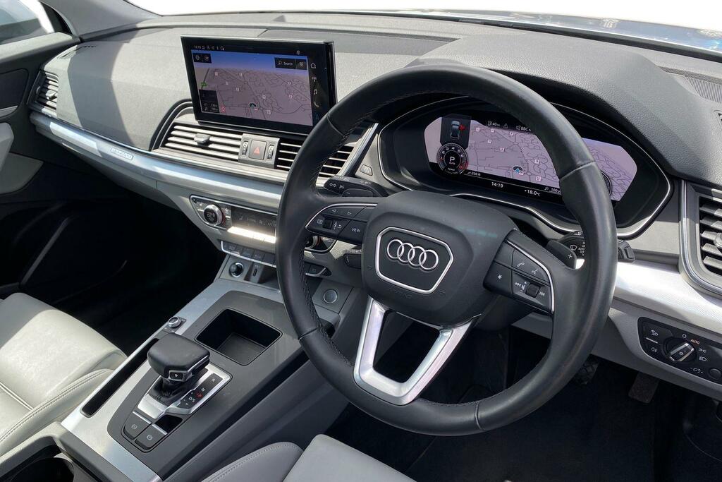Audi Q5 2.0 Tfsi 45 Sport Sportback S Tronic Qu BD23AWU Silver #6