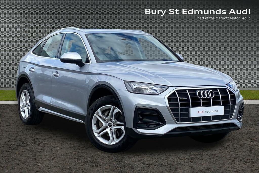 Audi Q5 2.0 Tfsi 45 Sport Sportback S Tronic Qu BD23AWU Silver