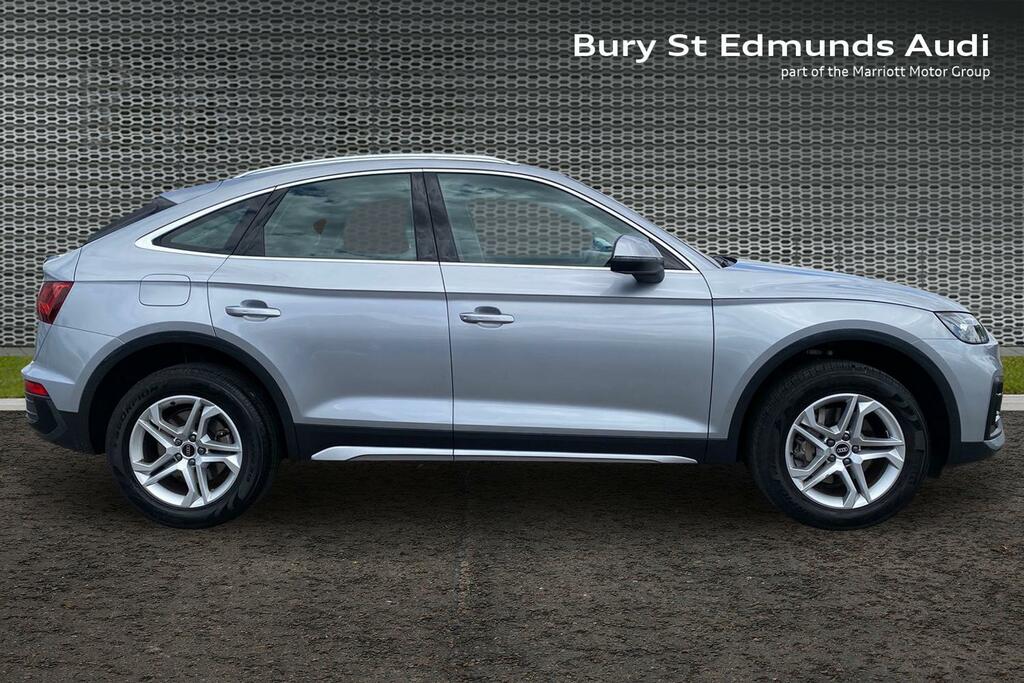 Audi Q5 2.0 Tfsi 45 Sport Sportback S Tronic Qu BD23AWU Silver #4