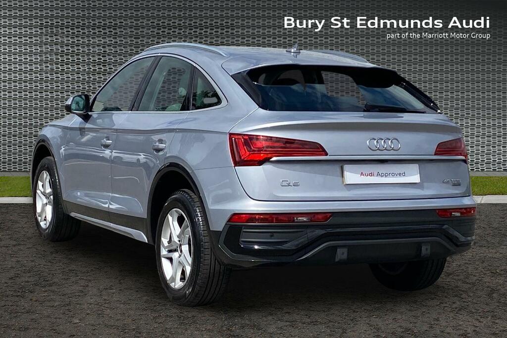 Audi Q5 2.0 Tfsi 45 Sport Sportback S Tronic Qu BD23AWU Silver #3