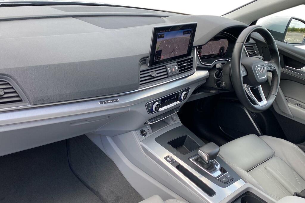 Audi Q5 2.0 Tfsi 45 Sport Sportback S Tronic Qu BD23AWU Silver #2