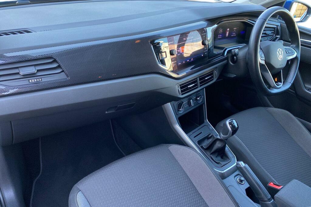 Volkswagen Polo 1.0 Tsi Life Hatchback Euro 6 S AY24XRP Blue #2