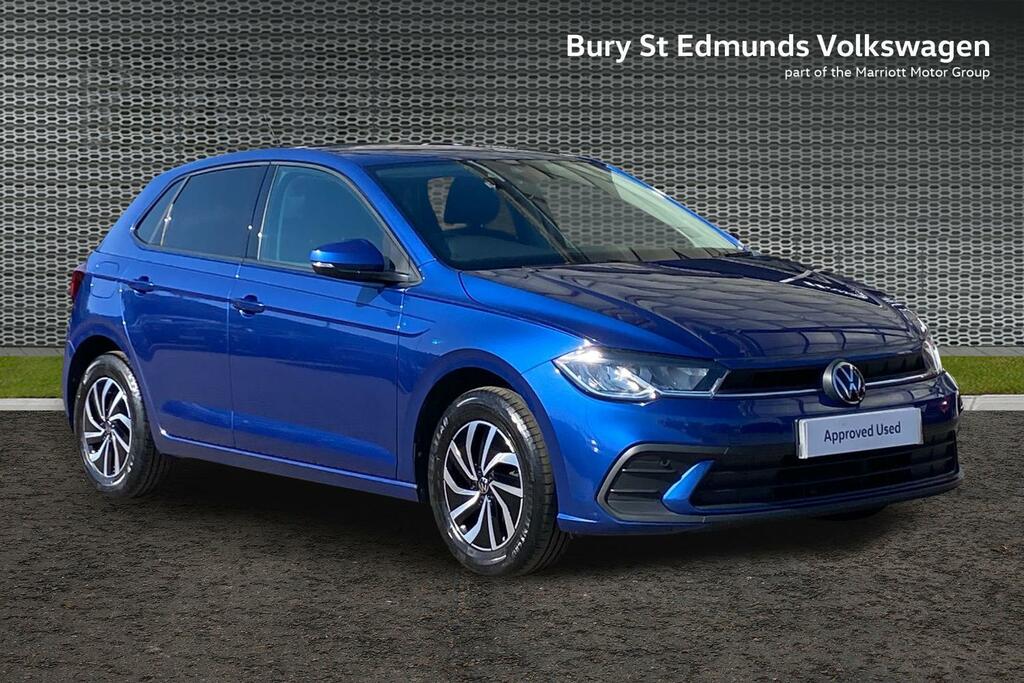 Volkswagen Polo 1.0 Tsi Life Hatchback Euro 6 S AY24XRP Blue