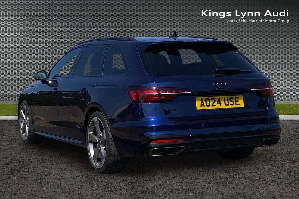 Audi A4 Avant 2.0 Tfsi 35 Black Edition Estate S Tron Blue #3