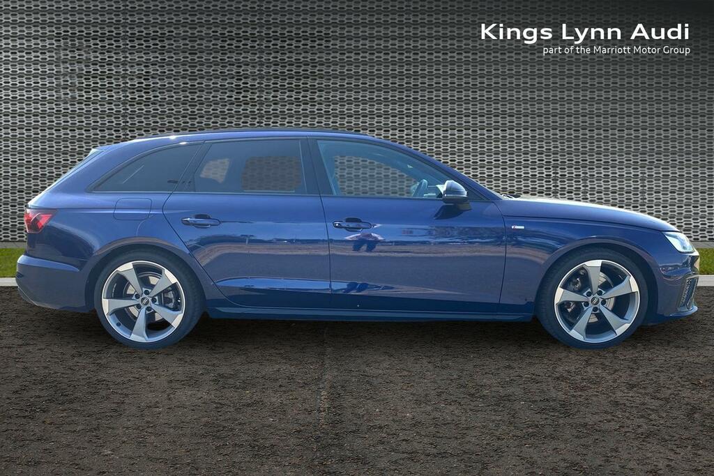 Audi A4 Avant 2.0 Tfsi 35 Black Edition Estate S Tron Blue #4