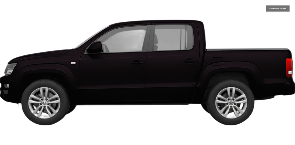 Volkswagen Amarok 3.0 Tdi V6 Highline Pickup Double Cab A Black #5