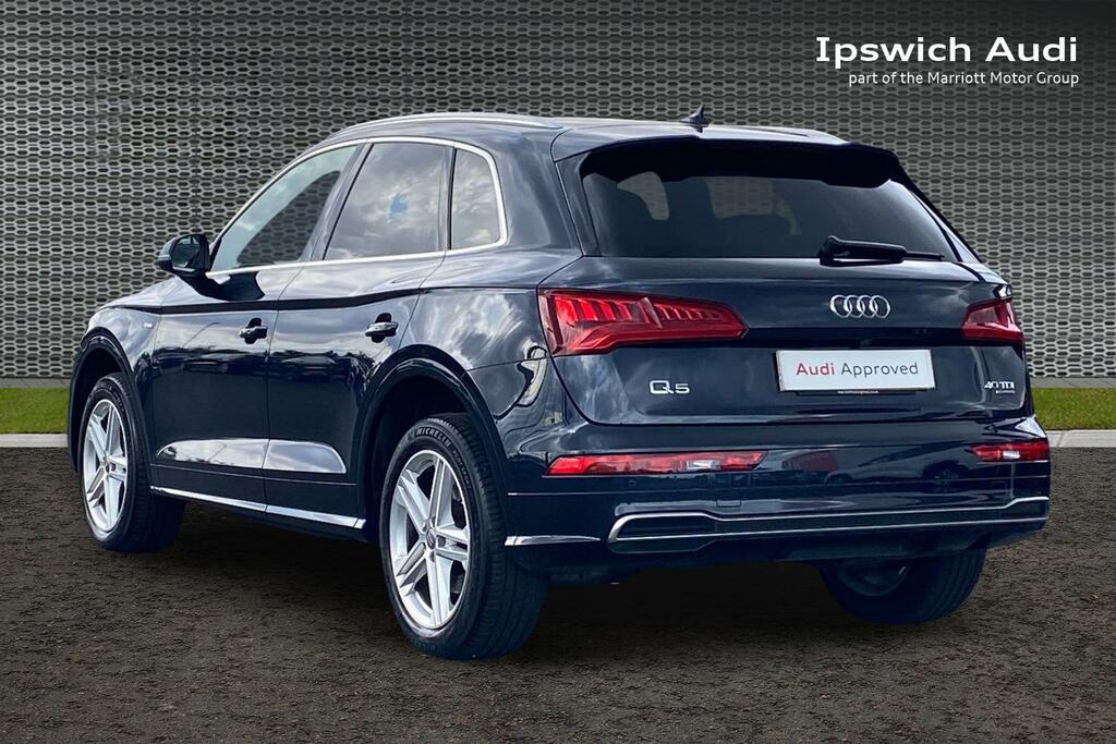 Audi Q5 2.0 Tdi 40 S Line Suv S Tronic Quattro Blue #3