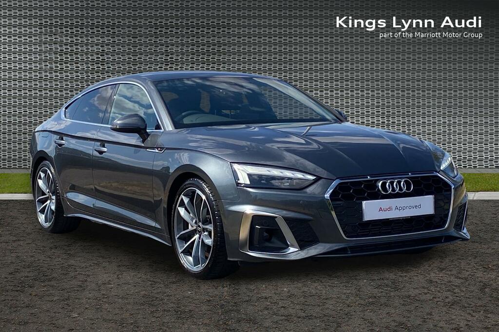 Audi A5 2.0 Tfsi 40 S Line Sportback S Tronic E Grey