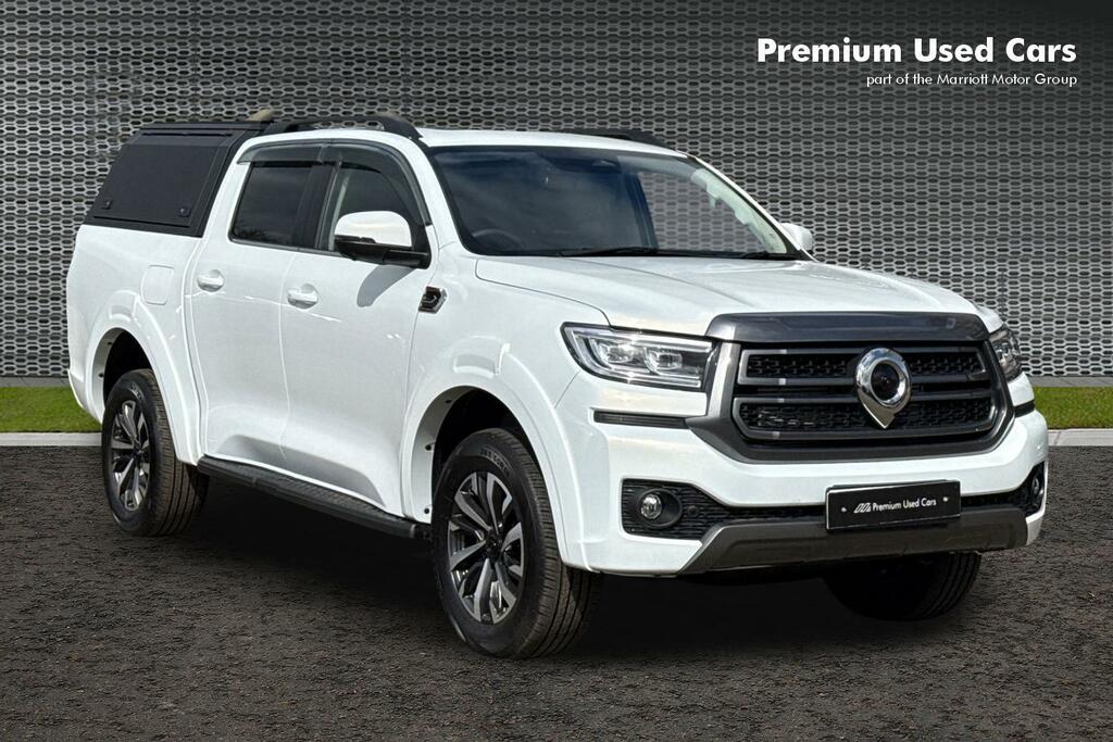Great Wall POER300 2.4D Ultra Pickup Double Cab 4Wd E AV26BLX White