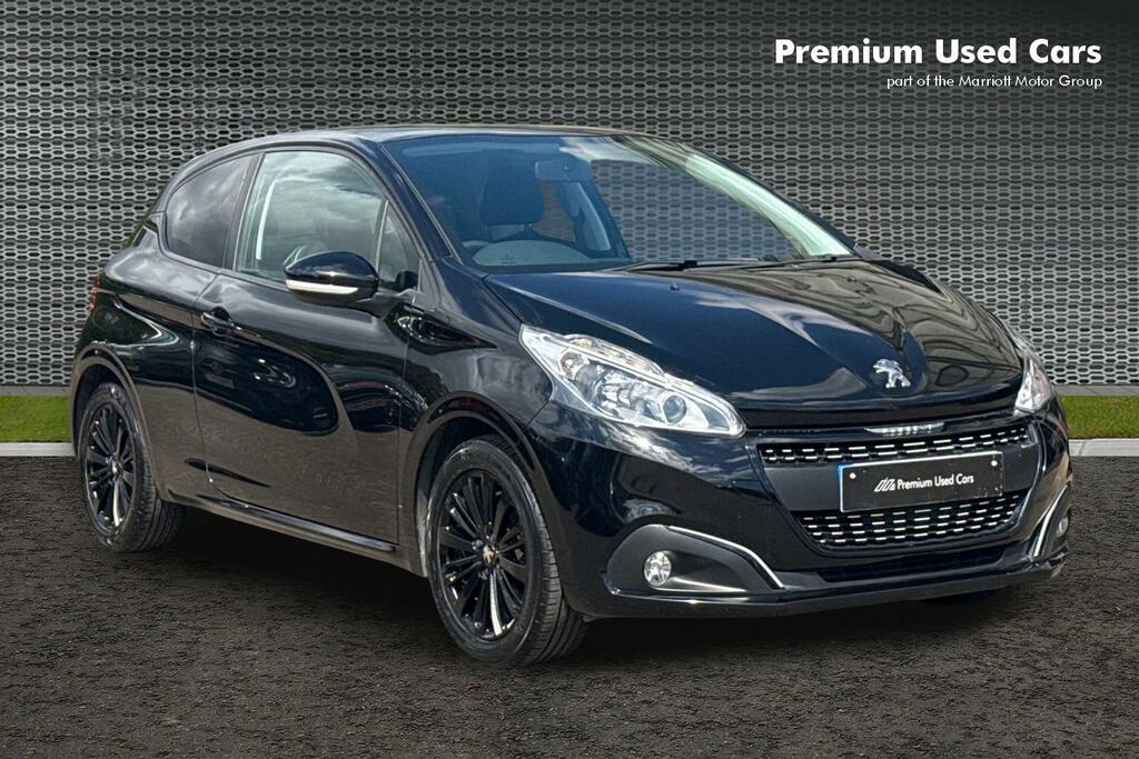 Peugeot 208 1.2 Puretech Black Edition Hatchback Ma Black