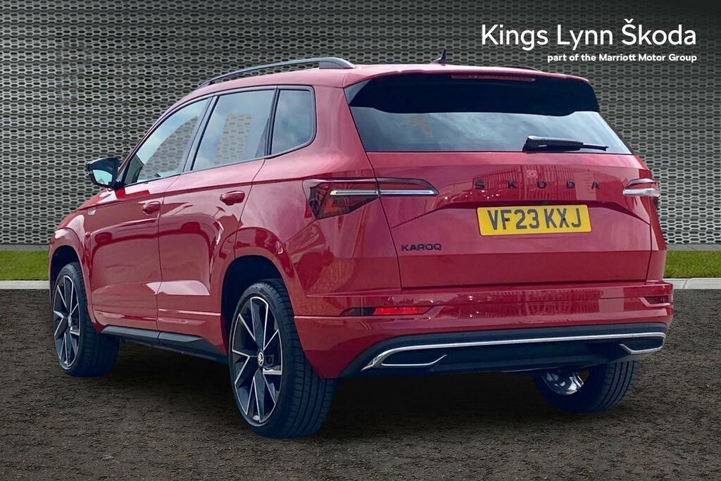 Skoda Karoq 1.5 Tsi Act Sportline Suv Dsg Euro 6 S Red #3