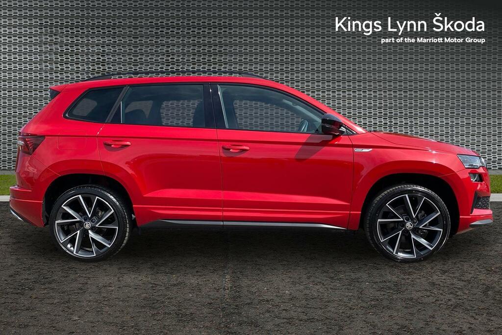 Skoda Karoq 1.5 Tsi Act Sportline Suv Dsg Euro 6 S Red #4
