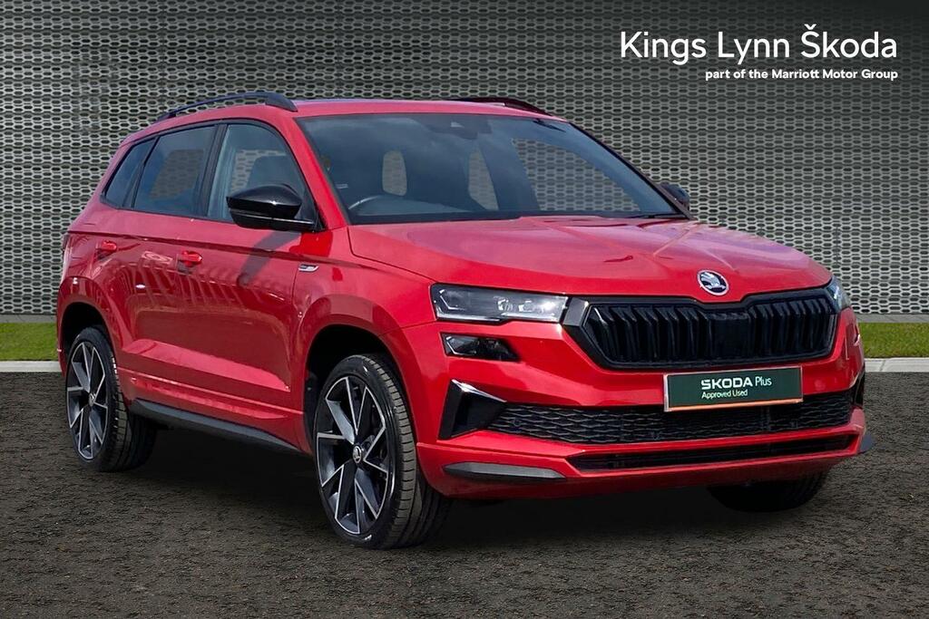 Skoda Karoq 1.5 Tsi Act Sportline Suv Dsg Euro 6 S Red