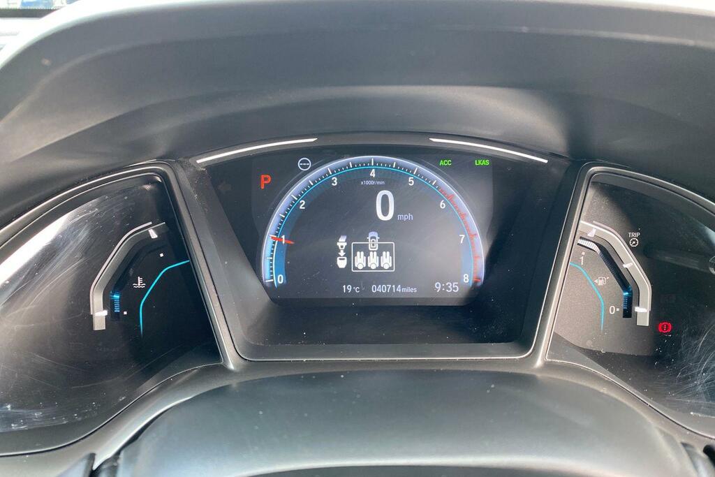 Honda Civic 2.0 I-mmd 184Ps Sport Hybrid 1993Cc Grey #11