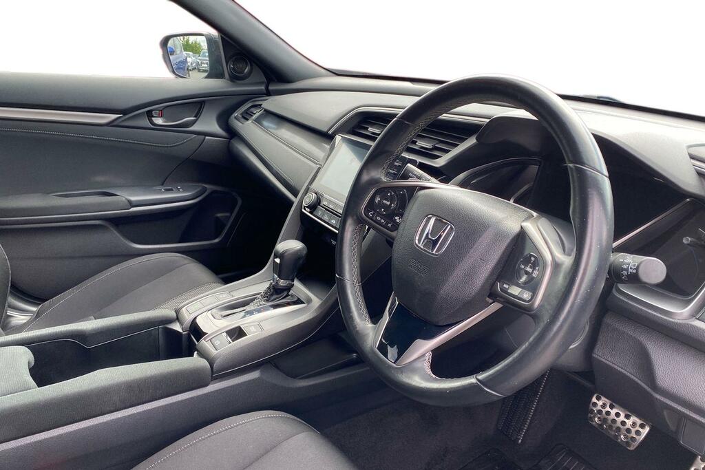 Honda Civic 1.0 Vtec Turbo Sr Hatchback Cvt Euro 6 Black #6