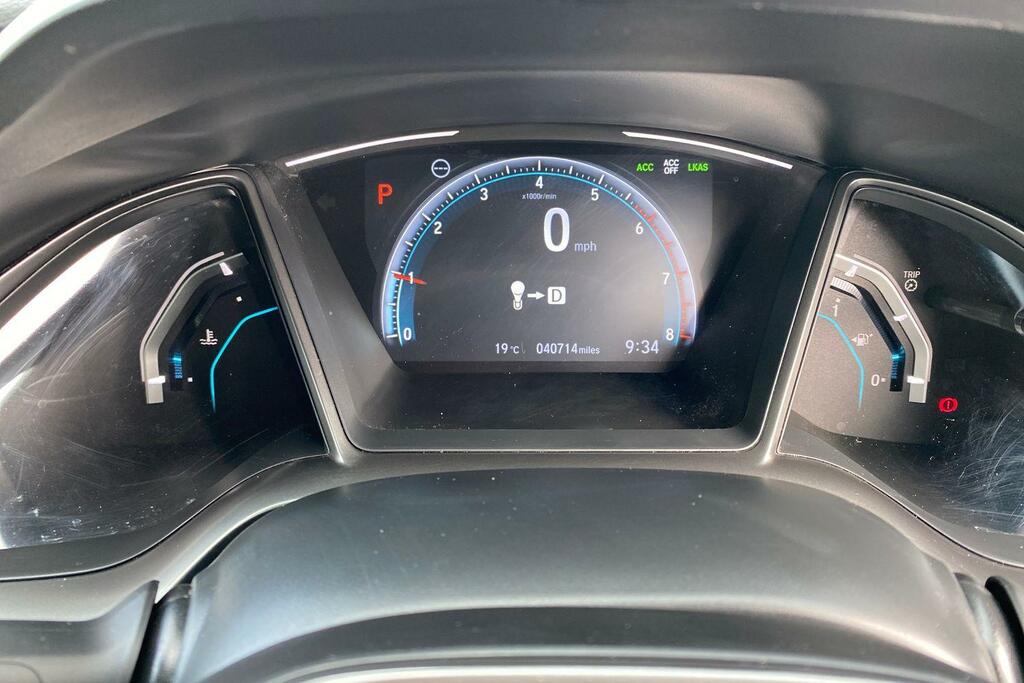 Honda Civic 2.0 I-mmd 184Ps Sport Hybrid 1993Cc Grey #26
