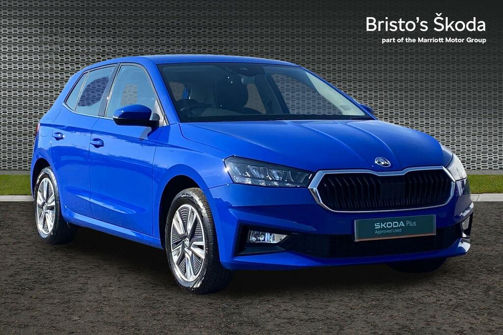 Skoda Fabia 1.0 Tsi Se L Hatchback Euro 6 S Blue