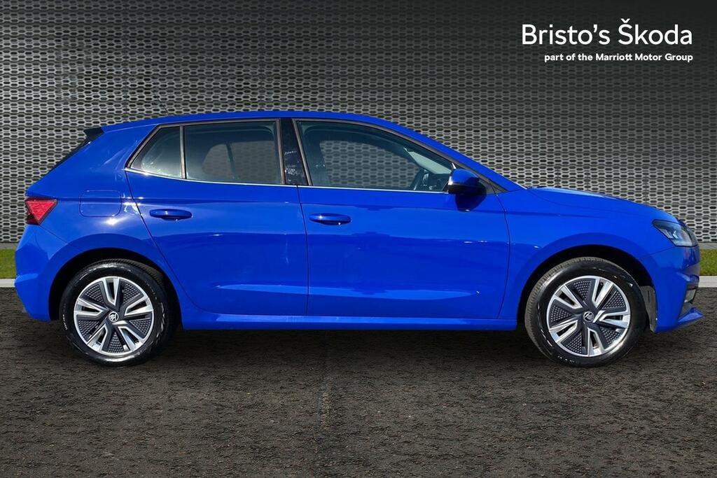 Skoda Fabia 1.0 Tsi Se L Hatchback Euro 6 S Blue #4