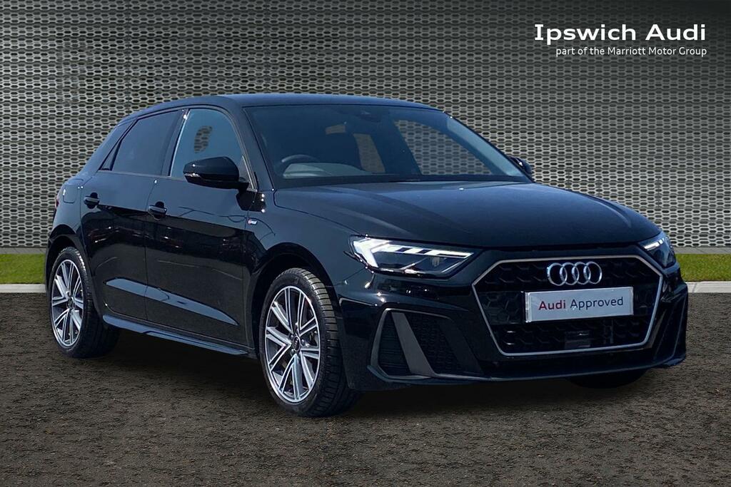 Audi A1 1.0 Tfsi 30 S Line Sportback S Tronic E Black