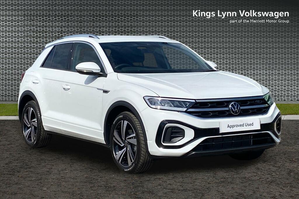 Volkswagen T-Roc 1.5 Tsi R-line Suv Dsg Euro 6 Ss 15 AP25OTD White