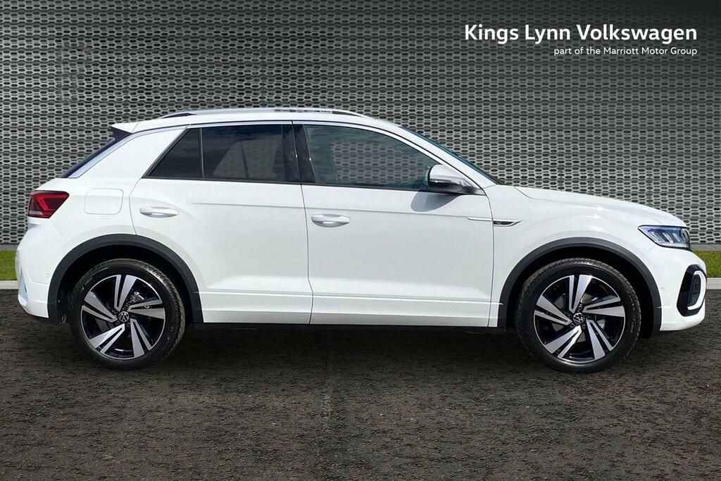 Volkswagen T-Roc 1.5 Tsi R-line Suv Dsg Euro 6 Ss 15 AP25OTD White #4