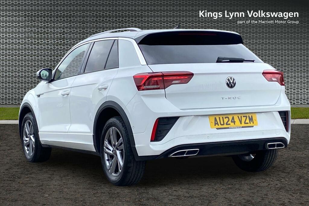 Volkswagen T-Roc 2.0 Tdi R-line Suv Dsg Euro 6 Ss 15 White #3