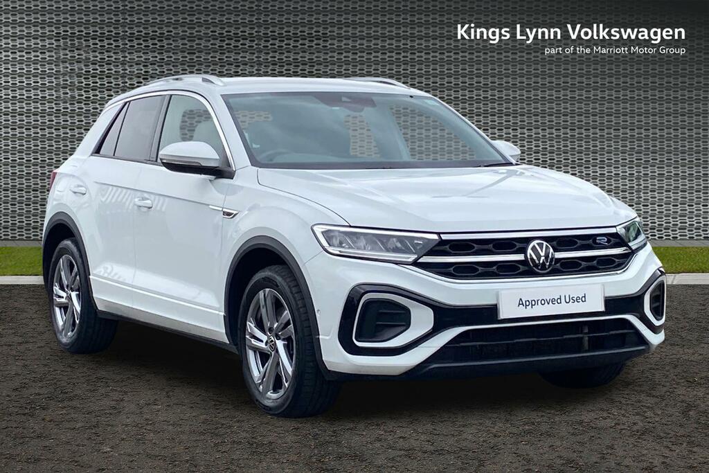 Volkswagen T-Roc 2.0 Tdi R-line Suv Dsg Euro 6 Ss 15 White