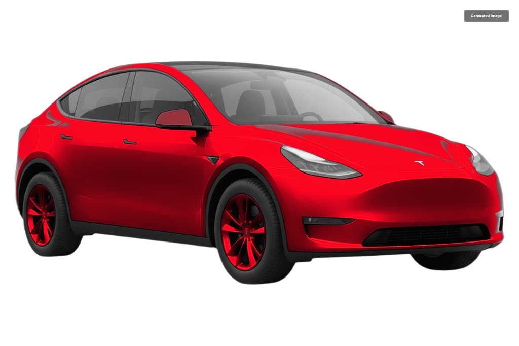 Tesla Model Y Dual Motor Long Range Suv 4Wde Red