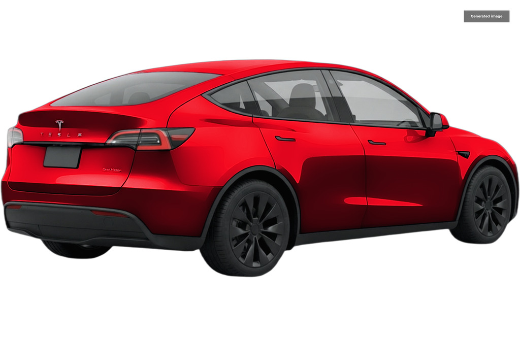 Tesla Model Y Dual Motor Long Range Suv 4Wde GJ23JKV Red #3