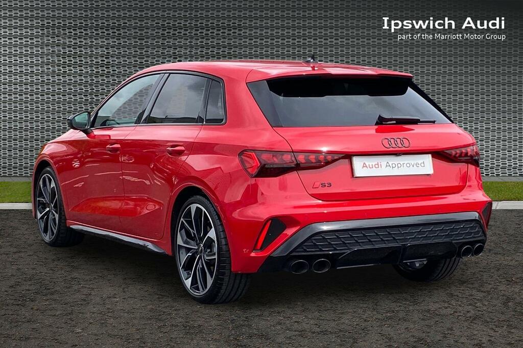 Audi S3 2.0 Tfsi Black Edition Sportback S Tron AX75EZK Red #3